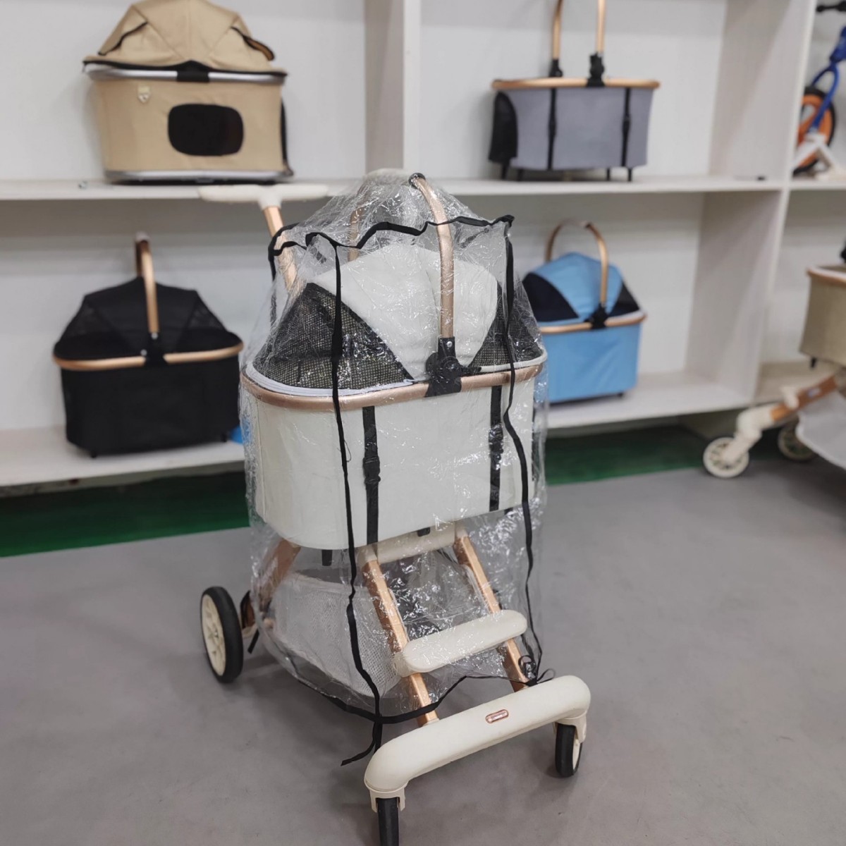 Stroller Rain Cover - Universal Pet Stroller Rainproof Cover Waterproof