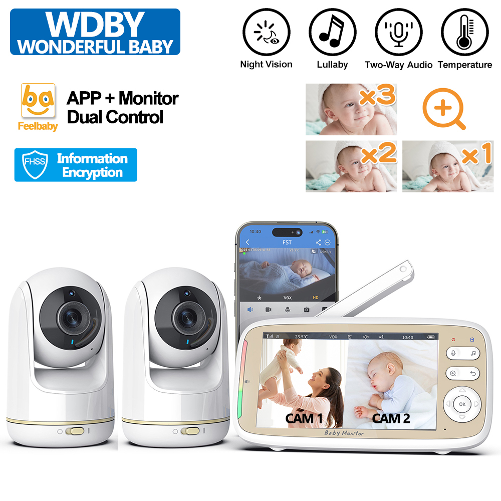 VB803 PRO Baby Monitor with 2p - đánh giá và giá Baby Products Video