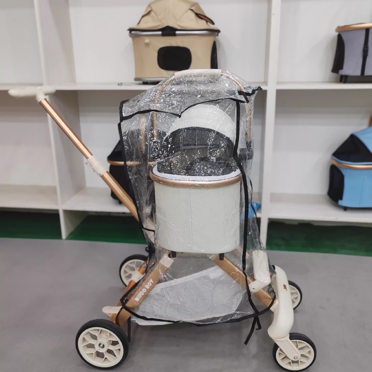 Universal Pet Stroller Rainpro - đánh giá và giá Stroller Rain Cover