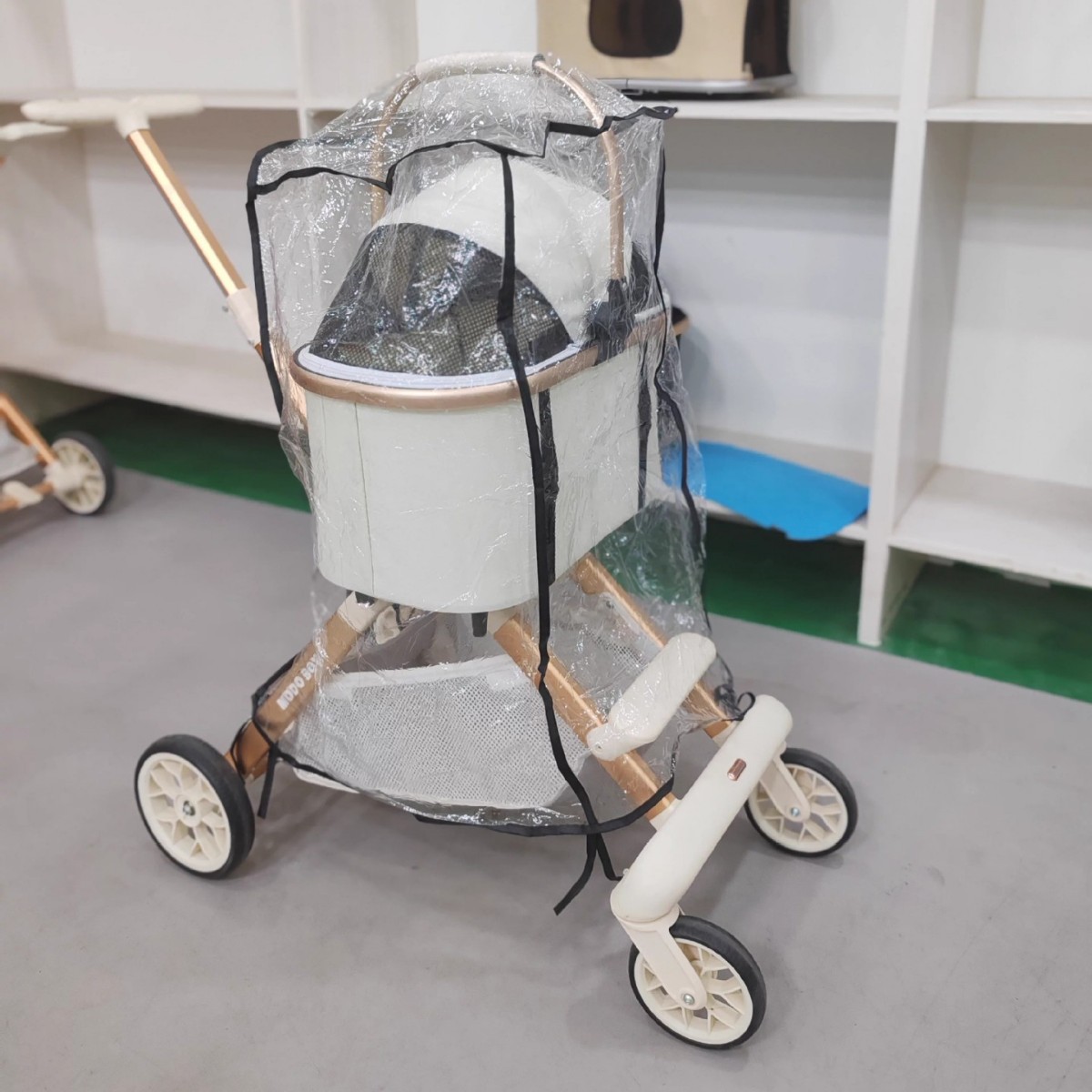 Universal Pet Stroller Rainpro - đánh giá và giá Stroller Rain Cover