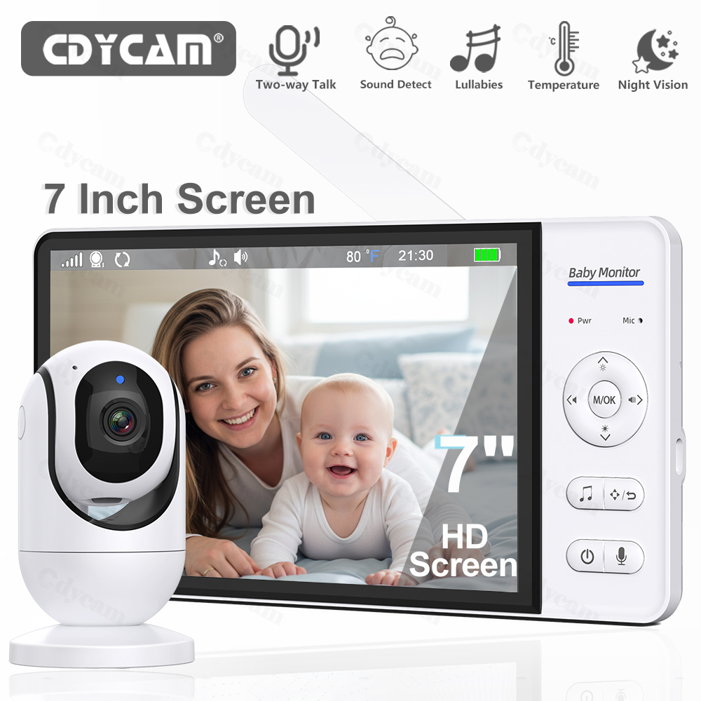 7.0'' Video Baby Monitor 720P  - đánh giá và giá Baby Products Video