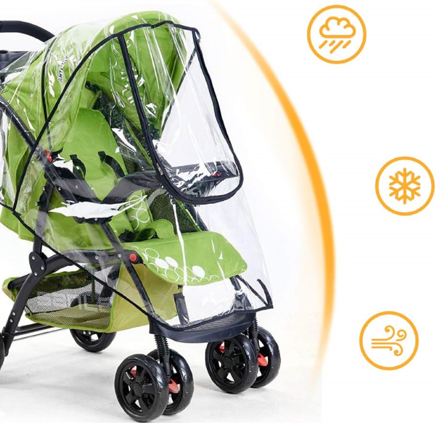 Baby Stroller Rain Cover, Univ - đánh giá và giá Stroller Rain Cover