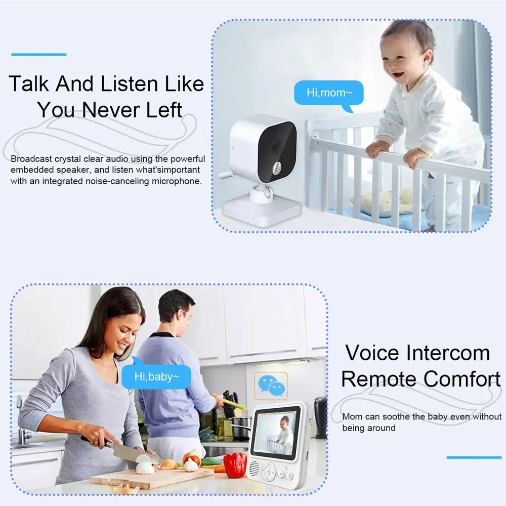 2.8 Inch Video Baby Monitor Wi - đánh giá và giá Baby Products Video