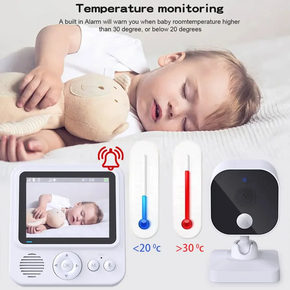 2.8 Inch Video Baby Monitor Wi - đánh giá và giá Baby Products Video
