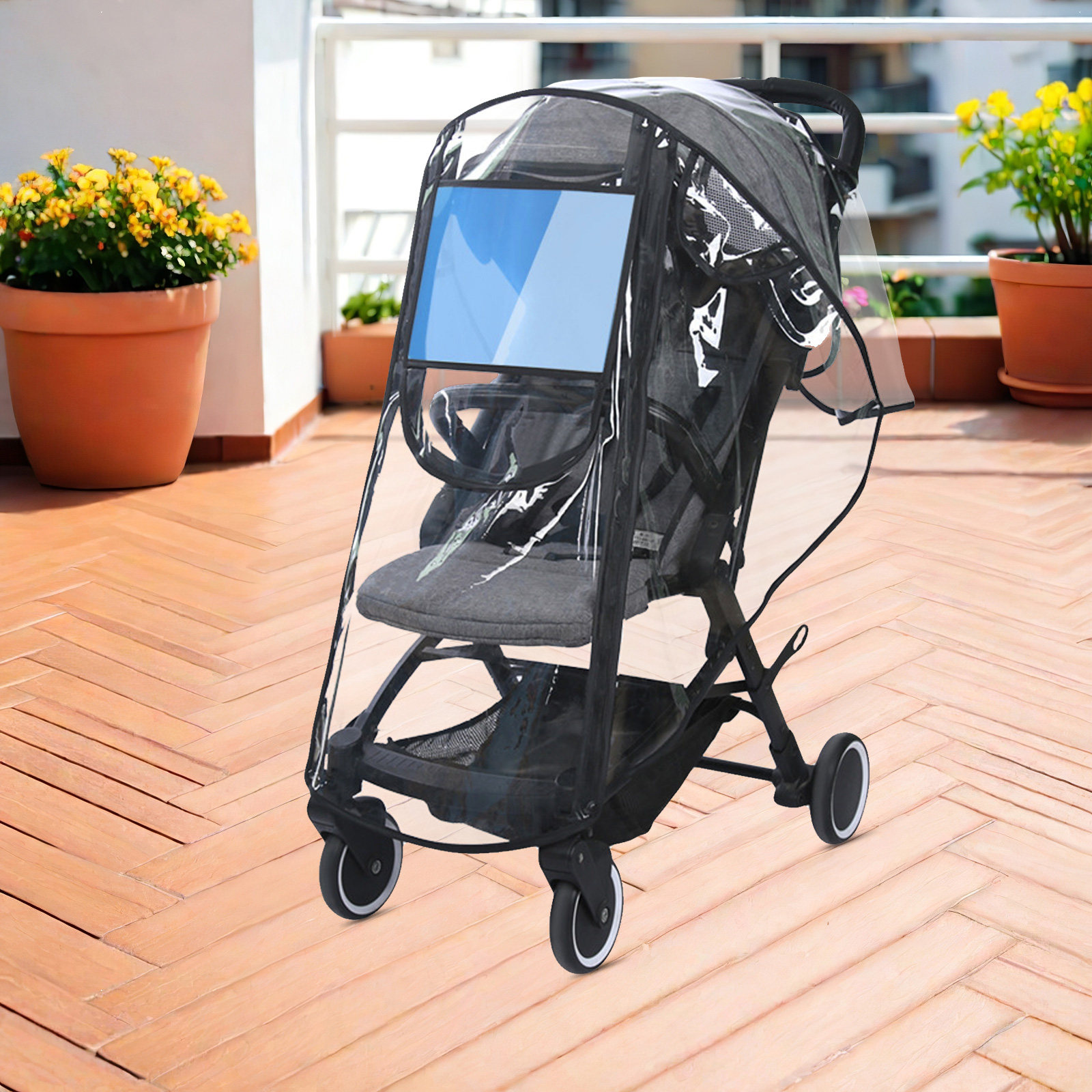Clear Waterproof Stroller Rain - đánh giá và giá Stroller Rain Cover