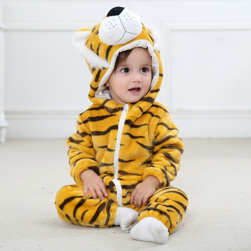 New Cartoon Flannel Baby Rompe - đánh giá và giá Baby Products Rabbit