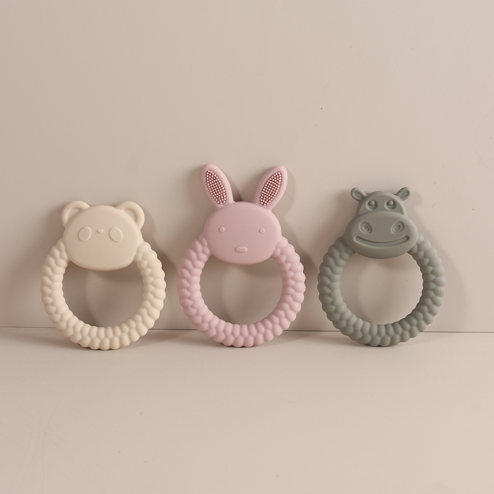 Cute Animal Silicone Teether B - đánh giá và giá Baby Products Rabbit
