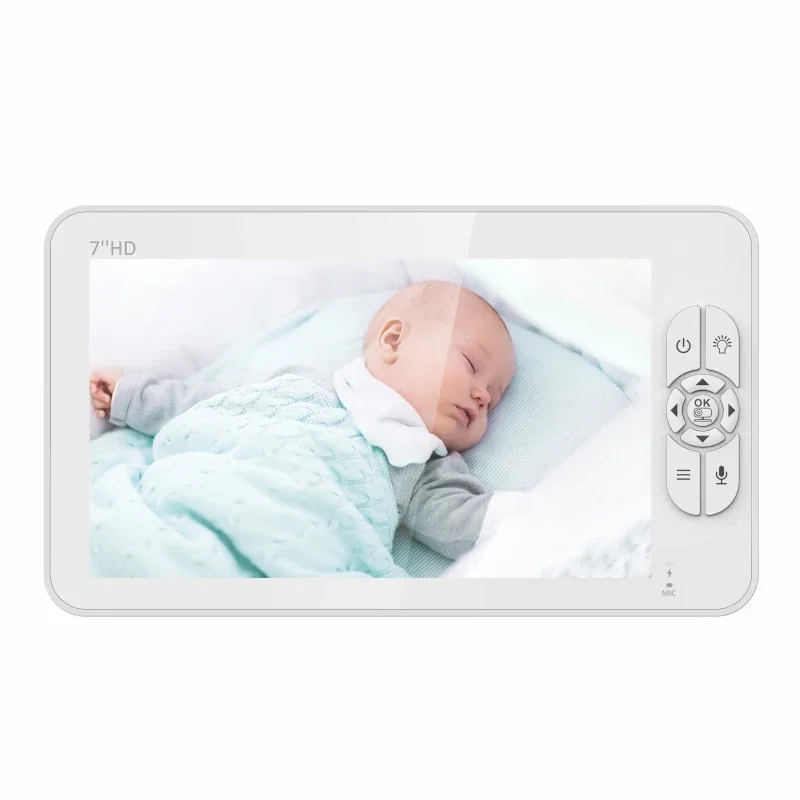 SM70 Baby Monitor HD 720P 7''  - đánh giá và giá Baby Products Video