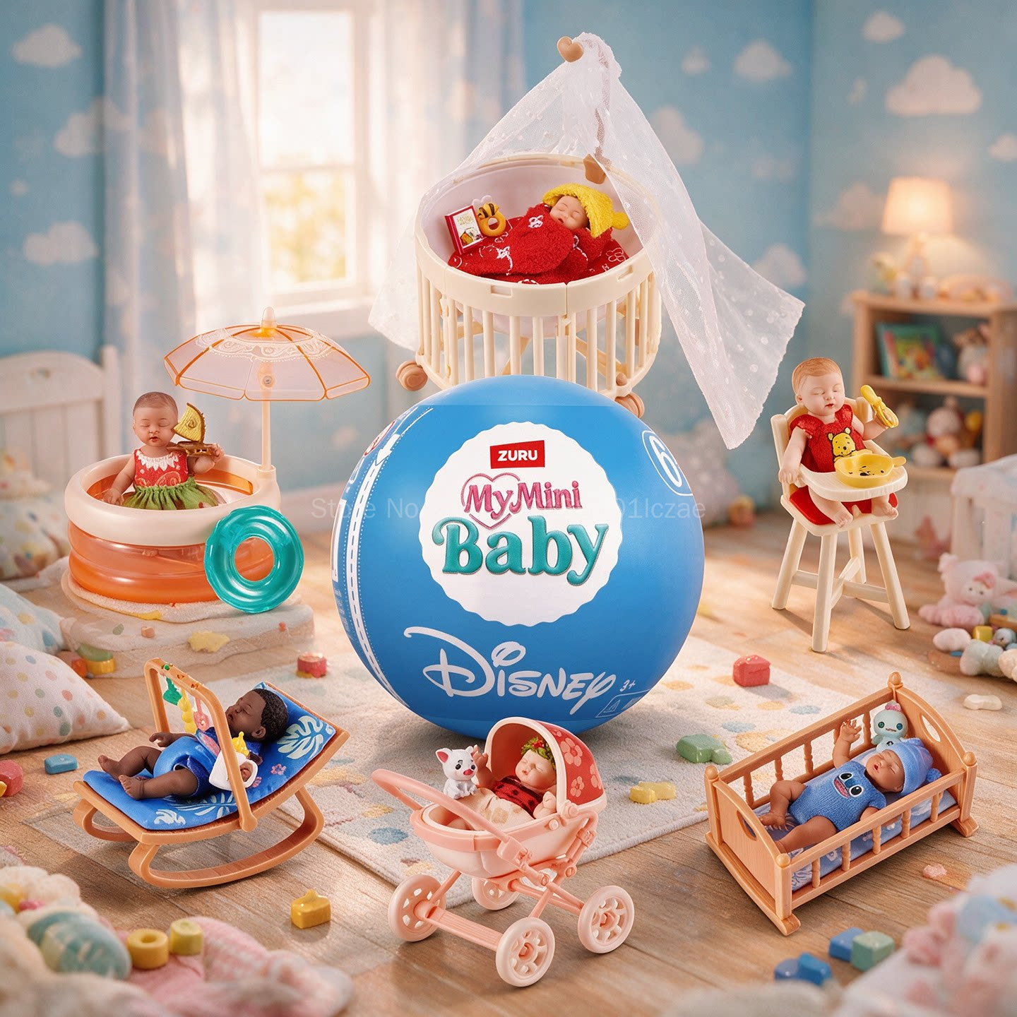 ZURU Disney My Mini Baby Blind - đánh giá và giá Baby Products Kit